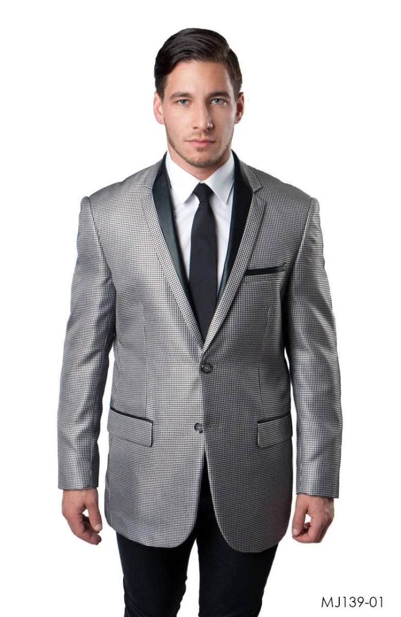 Tazio Men's Classic Fashion Sport Coat - Electric Style 4 Tazio Men's Classic Fashion Sport Coat - Electric Style - Image 2