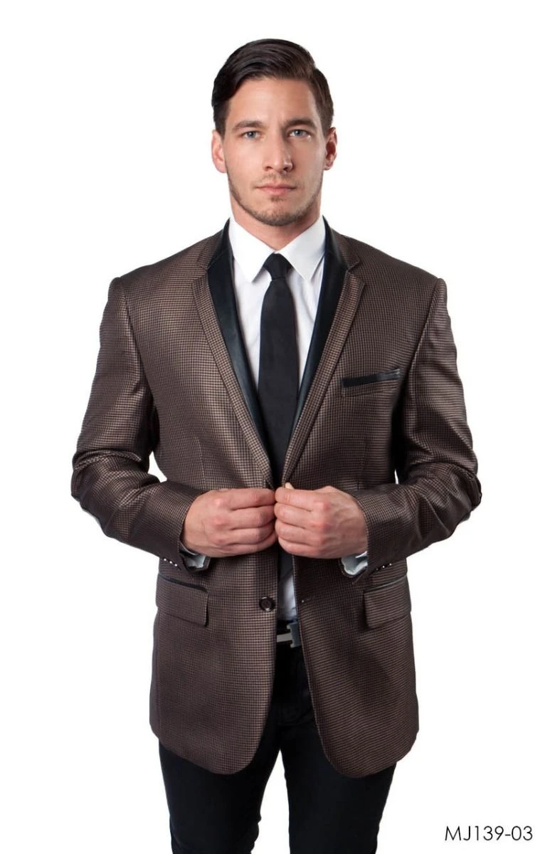 Tazio Men's Classic Fashion Sport Coat - Electric Style 5 Tazio Men's Classic Fashion Sport Coat - Electric Style - Image 3