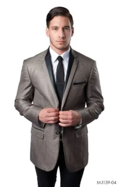 Tazio Men's Classic Fashion Sport Coat - Electric Style 9 Tazio Men's Classic Fashion Sport Coat - Electric Style -Stylish Men's Formal Wear mj139 04 93872