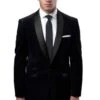 Tazio Men's Slim Fit Dinner Jacket - Velvet Elegance -Stylish Men's Formal Wear mj159s 01 1 30936