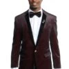 Tazio Men's Classic Fashion Sport Coat - Houndstooth -Stylish Men's Formal Wear mj161s 01 33938