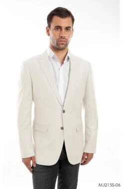 Tazio Men's Classic Fashion Sport Coat - Textured Color -Stylish Men's Formal Wear mj215s 06 33777