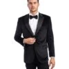Tazio Men's Slim Fit Fashion Sport Coat - Fashion Velvet -Stylish Men's Formal Wear mj301 01 1 37677