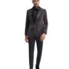Tazio Men's Slim Fit Fashion Sport Coat - Sharp Velvet 1 Tazio Men's Slim Fit Fashion Sport Coat - Sharp Velvet -Stylish Men's Formal Wear mj303s 01 grey