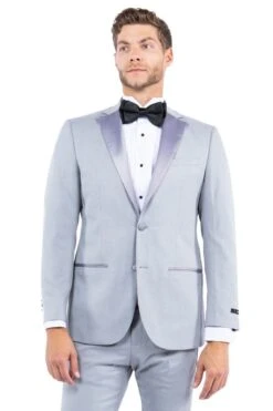 Tazio Men's Classic Fashion Dinner Jacket - Notch Lapel -Stylish Men's Formal Wear mjt364 04b 30335