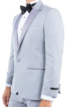 Tazio Men's Classic Fashion Dinner Jacket - Peak Lapel 7 Tazio Men's Classic Fashion Dinner Jacket - Peak Lapel -Stylish Men's Formal Wear mjt365 04b 84200