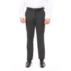 Tazio Men's Flat Front Pants - Classic Style Slacks -Stylish Men's Formal Wear mp100s 14 2 94038