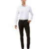 Tazio Men's Flat Front Pants - Ultra Slim -Stylish Men's Formal Wear mp110s 01 06767
