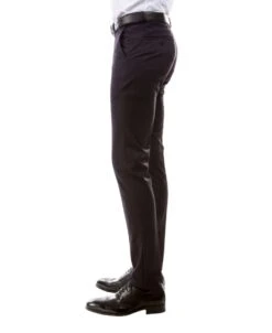 Tazio Men's Flat Front Pants - Ultra Slim -Stylish Men's Formal Wear mp110s 02 04 89294