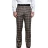 Tazio Men's Skinny Fit Pants - Glen Check -Stylish Men's Formal Wear mp111sk 01 01un 70798