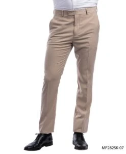 Sean Alexander Men's Flat Front Pants - Skinny Fit -Stylish Men's Formal Wear mp282sk 07 1 40642