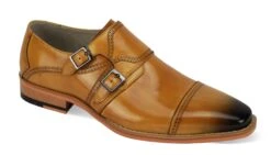 Giovanni Men's Leather Dress Shoe - Split Buckle -Stylish Men's Formal Wear noel scotch 05