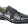Giovanni Men's Outlet Leather Dress Shoe - Snake Buckle