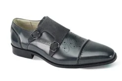 Giovanni Men's Outlet Leather Dress Shoe - Snake Buckle