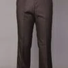 Statement Men's Dress Pants - Solid Pleated Slacks 1 Statement Men's Dress Pants - Solid Pleated Slacks -Stylish Men's Formal Wear pa 200a brown
