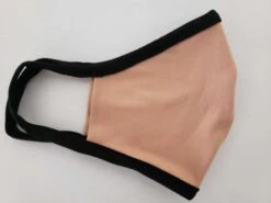 Protective Respirator Masks - Fashionable Designs -Stylish Men's Formal Wear peach mask