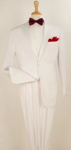 Royal Diamond Men's 2pc Wool Feel Tuxedo - Pleated Pants 7 Royal Diamond Men's 2pc Wool Feel Tuxedo - Pleated Pants -Stylish Men's Formal Wear pt6 1