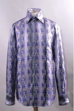 Daniel Ellissa Men's Fashion Dress Shirt - Unique Abstract