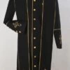 Tony Blake Men's Outlet Church Robe - Multiple Colors Available -Stylish Men's Formal Wear robe3s blackgold