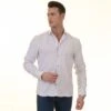 Gravity By Statement Men's Long Sleeve 100% Cotton Shirt - Varying Patterns 2 Gravity By Statement Men's Long Sleeve 100% Cotton Shirt - Varying Patterns -Stylish Men's Formal Wear s1 1