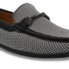 Montique Men's Fashion Dress Shoe - Light Houndstooth