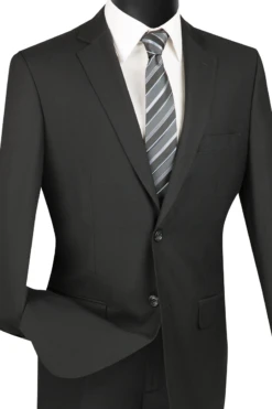 Vinci Men's 2 Button Slim Fit Suits - Simply Stylish