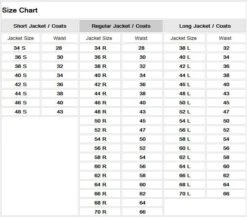 Vinci Men's 2 Piece Slim Fit Suit - Fancy Polka Dot -Stylish Men's Formal Wear size chart 01 1 1 1 1