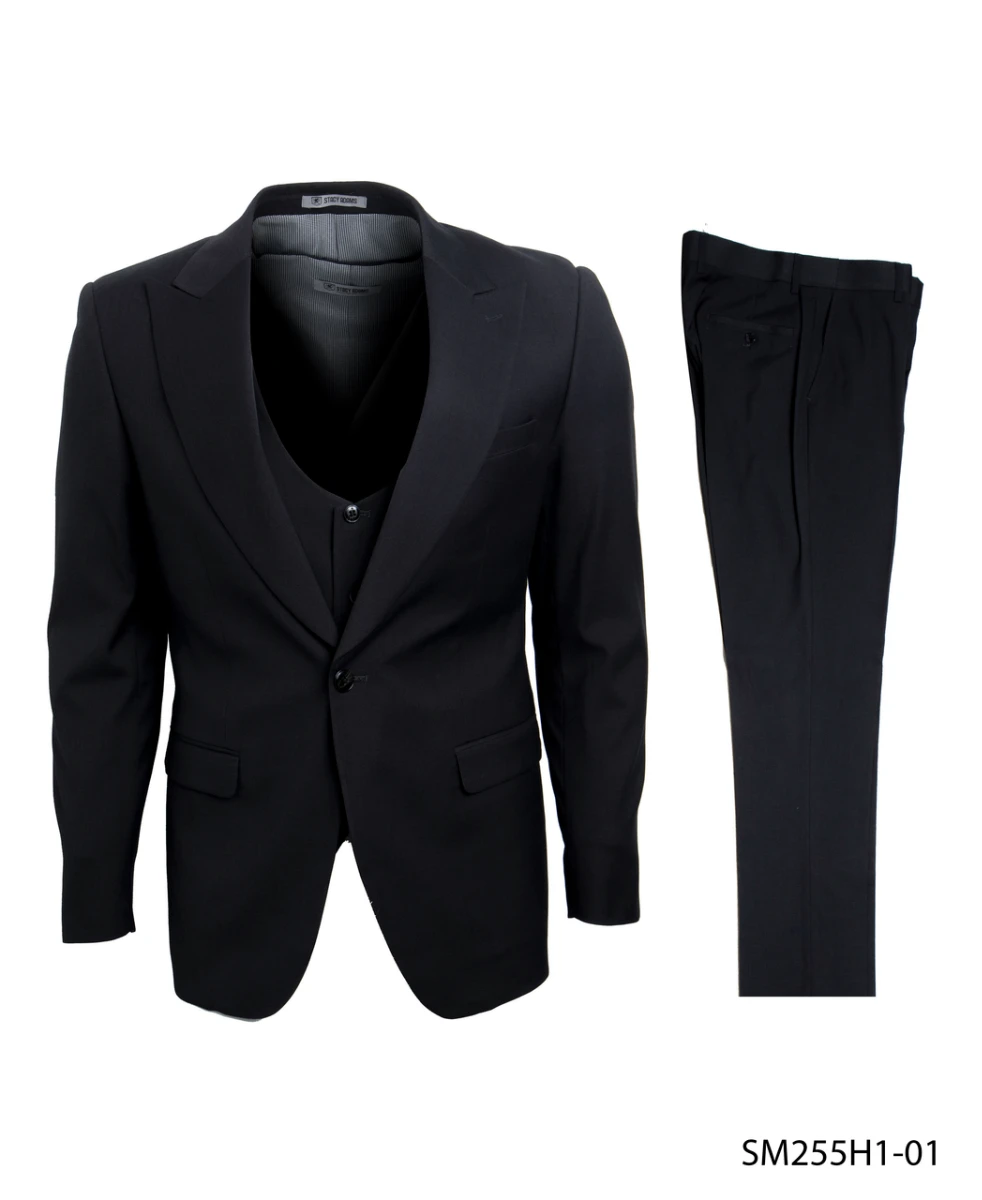 Stacy Adams Men's 3 Piece Executive Suit - Bold Color 3 Stacy Adams Men's 3 Piece Executive Suit - Bold Color