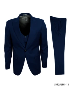 Stacy Adams Men's 3 Piece Executive Suit - Bold Color 15 Stacy Adams Men's 3 Piece Executive Suit - Bold Color -Stylish Men's Formal Wear sm255h1 11 77173