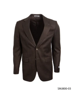 Stacy Adams Men's Hybrid Fit Sport Coat - Glen Check 7 Stacy Adams Men's Hybrid Fit Sport Coat - Glen Check -Stylish Men's Formal Wear smj800h 03 brown 1