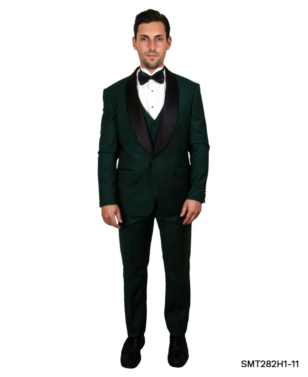 Stacy Adams Men's 3 Piece Tuxedo - Shawl Lapel 8 Stacy Adams Men's 3 Piece Tuxedo - Shawl Lapel - Image 6