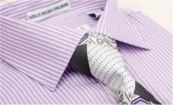 Karl Knox Men's French Cuff Shirt Set - Triple Pattern Checker 13 Karl Knox Men's French Cuff Shirt Set - Triple Pattern Checker -Stylish Men's Formal Wear sx4454close opt