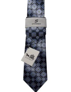 Statement Classic Tie Set- Unique Geometric Design -Stylish Men's Formal Wear t207 9