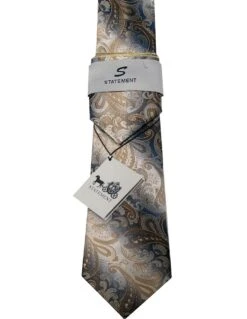 Statement Classic Tie Set- Bold Colors -Stylish Men's Formal Wear t208 6