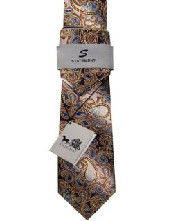 Statement Classic Tie Set- Textured Jacquard