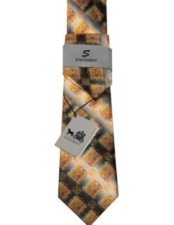 Statement Classic Tie Set- Diamond -Stylish Men's Formal Wear t223 5