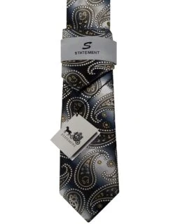 Statement Classic Tie Set- Teardrop Polka Dot 7 Statement Classic Tie Set- Teardrop Polka Dot -Stylish Men's Formal Wear t230 7