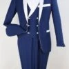 Apollo King Men's 3pc Fashion Tuxedo - White Accents 2 Apollo King Men's 3pc Fashion Tuxedo - White Accents -Stylish Men's Formal Wear tu2 26
