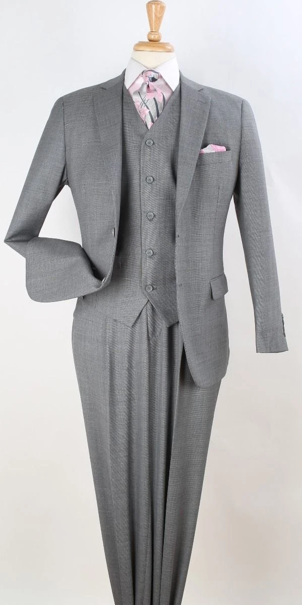 Apollo King Men's Outlet 100% Wool Suit - Classic Executive 3 Apollo King Men's Outlet 100% Wool Suit - Classic Executive - Image 2