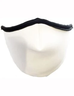 Protective Respirator Masks - Multiple Colorful Designs -Stylish Men's Formal Wear whitemask 3