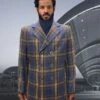Statement Men's 3/4 Length 100% Wool Top Coat - 6 Button Jacket