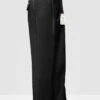 Statement Men's 100% Wool Pant - Pleated Wide Leg -Stylish Men's Formal Wear wp 100 black