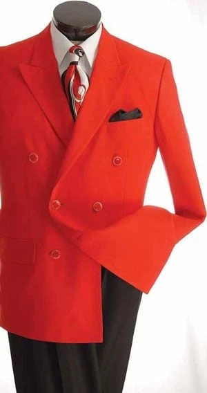 Vittorio St. Angelo Men's Double Breasted Blazer - Brass Buttons 8 Vittorio St. Angelo Men's Double Breasted Blazer - Brass Buttons - Image 6